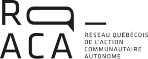 Logo du réseau québécois de l’action communautaire autonome (RQ-ACA).