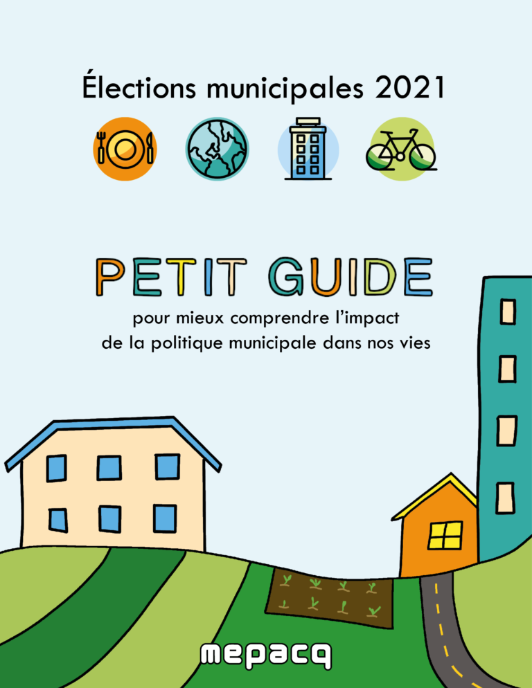 Petit Guide Des élections Municipales 2021 - MEPACQ